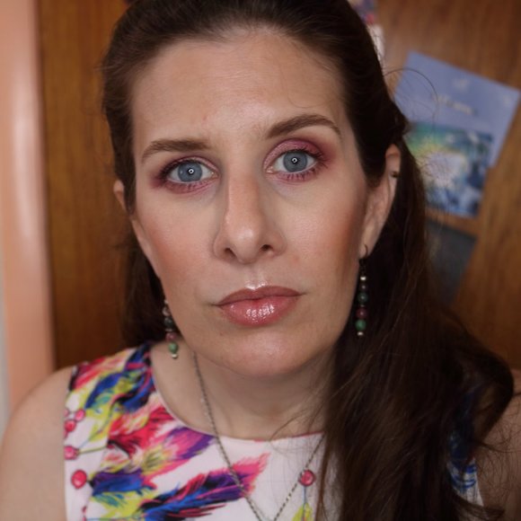 Colorful Feather Sleeveless Dress, Size Medium - Picture 13 of 13